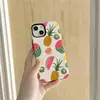 Estuche para Teléfono de Sandía y Piña Fresco y Sencillo Más Vendido Transfronterizo iPhone 16 Película de Doble Capa Apple 17 Funda Protectora Engrosada