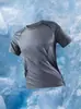 Traje deportivo de verano 2024 para hombre, camiseta de manga corta, ropa de secado rápido para hombre, ropa deportiva informal holgada para correr