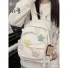 Mochila escolar para niñas, estudiantes de secundaria, estudiantes de preparatoria, simple y versátil para estudiantes universitarios, mochila versátil para niñas jóvenes, mochila tesoro para jóvenes
