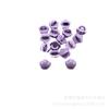 Botões de Metal Florais de 4mm para Feltro, Acessórios de Costura para Bonecas DIY, Botões Ornamentais