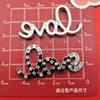 Oso Simulador Galvanizado Pato Copo de Nieve Hoja Niña Accesorios de Plástico DIY Tocado Pasador Funda para Teléfono Móvil Hebilla de Zapato Pegatina