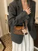 Bolso Exquisito y de Moda de Color Bloqueo de Color Nicho 206 Nueva Moda Versátil Bolso Cruzado para Mujer Mini Bolso de Mano