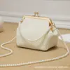 Bolsa de Perlas Verano Nuevo Estilo Bolso de Mano Bolso de Concha Bolso Nuevo Estilo Chino 2026 Moda de Cuentas Bolso Cruzado para Mujer