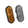 Adecuado para Scooter Eléctrico Xiaomi 4Lite (2da Generación) Tenedor Delantero Amarillo Original Reflector Delantero Plateado-Blanco