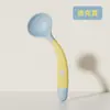 Cubiertos flexibles para niños, cuchara sopera, tenedor cuchara de entrenamiento para comer para bebé, tenedor cuchara de silicona para bebé, vajilla