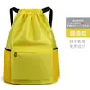 Mochilas con cordón personalizadas en stock, Bolsas deportivas con cordón, Bolsas de baloncesto, Bolsas sencillas de almacenamiento para viajes al aire libre al por mayor