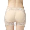 Venta directa de fábrica sexy cadera trasero falso ropa interior de mujer nueva cintura media encaje acolchado pantalones de cadera pantalones de cadera