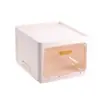 Caixas de sapato dobráveis transfronteiriças, sem necessidade de montagem, armários de sapato transparentes, caixas de sapato de plástico, economizadoras de espaço, sapateiras e caixas de armazenamento à prova de poeira