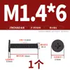 Tornillos de Cabeza Plana Delgada niquelados, de Forma Delgada, de Borde Delgado, Cabeza Plana Grande, Cabeza Plana Negra, Tornillos Phillips, Cabeza Plana M2M3M4M5M6