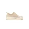 Zapatos Blancos de Lona con Suela Gruesa de 7 cm para Mujer, Nuevos Zapatos Casuales Slip-On de Entrenamiento Alemanes Otoño e Invierno 2026, Ligeros
