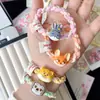 Etiqueta de Tela de Dibujos Animados Zootopia Judy Nick Goma para el Cabello para Niñas, Diadema Trenzada de Alta Elasticidad, Cuerda para el Cabello Versátil