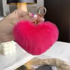 Suministros para Bodas, Escena de Decoración de Bodas, Regalos, Recuerdos, Colgantes de Corazón de Peluche, Exhibición de Apertura, Lindo Estilo Ins