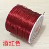 Fornecimento de contas de cristal extensão de cabelo linha elástica plana acessórios de joias faça você mesmo material pulseira de corda de contas atacado