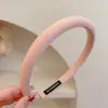 Faixa de Cabelo Rosa para Meninas, Design de Coroa Alta, Presilha de Cabelo Novo Estilo 2026, Faixa Larga para Lavar o Rosto, Acessório de Cabelo Doce e Fofo