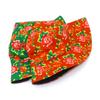 Nuevo Sombrero de Pescador de Flor Grande del Noreste Sombrero de Sol Personalizado para Pareja Sombrero de Cubo de Uso Doble Red Celebrum Protector Solar Sombrero de Uso por Ambos Lados