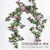 Treliças de flores artificiais, treliças de rosas, guirlandas de rosas falsas, decorações de teto, decorações de entrada, decorações de áreas cênicas, decorações de shoppings, artigos de decoração macia, arranjos florais