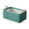 Caixa de Armazenamento de Roupas OEM Dobrável Tecido Estrutura de Aço Cesta Organizadora Cesto de Armazenamento para Guarda-Roupa de Roupas Armazenamento de Mesa