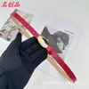 Cinto de Couro Feminino de Alta Qualidade Estilo Novo 1,5cm, Simples e Fashionável Versátil Cinto Decorativo para Vestido para Mulheres