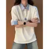 Camisa Azul con Cuello Rayado, Polo de Manga Corta para Hombre, Camiseta Limpia de Verano de Dos Piezas Falsas con Hombro Normal, Elegante de Media Manga