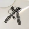 Estilo Doce e Cool Transfronteiriço Renda Pérola Laço Pingente Novo Design Criativo Doce Simples Exquisito Chaveiro
