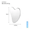 Gua Sha de Acero Inoxidable en Forma de Corazón Herramienta de Masaje Lifting Masajeador de Metal 304 Tabla Gua Sha Paleta de Belleza