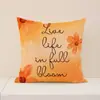 Nueva Funda de Almohada Floral Retro de Amazon Poliéster Versátil Cojín de Asiento para Interiores Decorativo para Sala de Estar Cojín de Sofá
