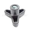 Botão de plástico triangular de 39mm-1/4, botão de plástico de nylon, botão de travamento de prateleira de móveis