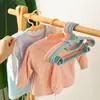 Perchero para ropa de niños perchero de plástico para ropa de niños perchero para ropa de bebé en casa perchero grueso para secar perchero con lazo para bebé