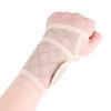 Suave Alta Elasticidad Transpirable Tejido Enrollado Presión Fija Protector Anti-deportivo Protección de Muñeca para Levantamiento de Pesas Fitness al Aire Libre