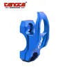 Piezas de modificación para motocicletas y vehículos eléctricos: Soporte de espejo para manillar de aleación de aluminio, gancho de almacenamiento, gancho para bomba de casco, gancho de entrega