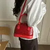 Bolso de Mujer de Moda Transfronterizo con Textura 2026 Nuevo Patrón de Cocodrilo Forma de Concha Bolso de Hombro Versátil para Debajo del Brazo Bolso de Mano para Mujer