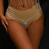 Nuevos Productos Transfronterizos Tanga de Flor de Diamantes Completo Moda Europea y Americana Diversión de Club Nocturno Cadena Corporal de Pedrería Cadena Corporal Femenina