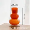 Vaso de vidro moderno minimalista feito sob medida em estilo vintage para arranjo de flores e hidroponia em casa, processado de acordo com o seu design, oferecendo um toque de luxo leve e de alta qualidade