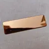 Material de respaldo para peto en blanco acero inoxidable 304 plateado cepillado espejo placa de accesorios material de placa al por mayor