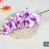 Phalaenopsis maceta individual individual 3D decoración hidratante flor flor artificial plástico decoración de sala de estar flor escritorio