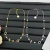 Nuevo Collar Dior 2025 con Perlas y Cristales Cd Incrustados para Mujer, Moda Elegante y Sencilla, Collar de Lujo Ligero de Alta Gama Dior