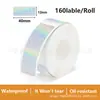 Etiqueta Térmica Láser Adhesiva para Nuevo Producto Transfronterizo Compatible con Papel de Etiqueta Térmica Autoadhesiva D30/D35/D32