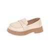 Novos Sapatos Pequenos de Couro com Solado Macio para Meninas Primavera e Outono, Mocassins Versáteis com Solado Macio para Crianças Primavera e Outono, Sapatos de Princesa, Estilo Britânico