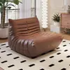 Sofá reclinable individual tipo tatami nórdico, popular en redes sociales, para balcón y sala de estar, sofá oruga, sofá perezoso simple y casual