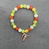Europa y Estados Unidos Pulsera Caliente Navideña Transfronteriza Pulsera Festiva de Papá Noel Pulsera de Copo de Nieve Campana Alce Pulsera Elástica
