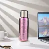 Taza de Té Termo de Titanio Puro Erma con Separación de Té y Agua, Adecuada para Oficina y Uso al Aire Libre, Portátil, con Pantalla de Temperatura, Taza de Infusión de Té de Gran Capacidad