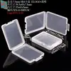 Caja Cuadrada de 15 mm, Caja Cuadrada para Accesorios, Caja Transparente para Herramientas de Arte, Caja de Almacenamiento para Pinceles de Pintura al Óleo, Caja para Pinceles de Gouache con Tapa