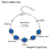 Acero Inoxidable Colorido Facetado Geométrico Piedra de Vidrio Redonda Collar Pulsera Pendientes Joyería de Nicho Retro de Lujo Ligero