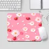 Mini Mouse Pad Retangular Pequeno Tecido de Superfície Fina Base de Borracha Antiderrapante Festa de Estudantes Quarto de Dormitório Desktop Lembrancinhas