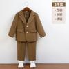 Traje Casual para Niños Primavera y Otoño Nuevo Estilo para Niños Pequeños y Medianos Cumpleaños Boda Traje para Actividades de Paje Traje Moderno