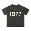 Camiseta de Manga Corta para Niños de Xinjiang con Estampado Serie Tierra de Niebla 1977, Marca de Tendencia Europea y Americana, Dropshipping Transfronterizo
