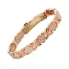Moda Nueva Transfronteriza Temperamento Trébol Fila Única Pulsera Magnética Joyería para Hombres y Mujeres Pulsera Simple de Gama Alta Venta al por Mayor