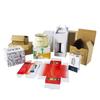 Grabadora color avión Caja comercio exterior taza térmica color corrugado piel de vaca caja de color proyección digital embalaje cartón personalización