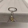 Colgante de Llave de Snitch Dorada Europea y Americana Llavero de Aleación Estilo Bohemio Harry Potter Venta al por Mayor Yiwu