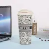 Taza de Café de Lirio del Valle Portátil de Mano Doble Bebida Aislada de Alto Valor Acero Inoxidable Lujo Ligero Regalo de Gama Alta Taza de Agua